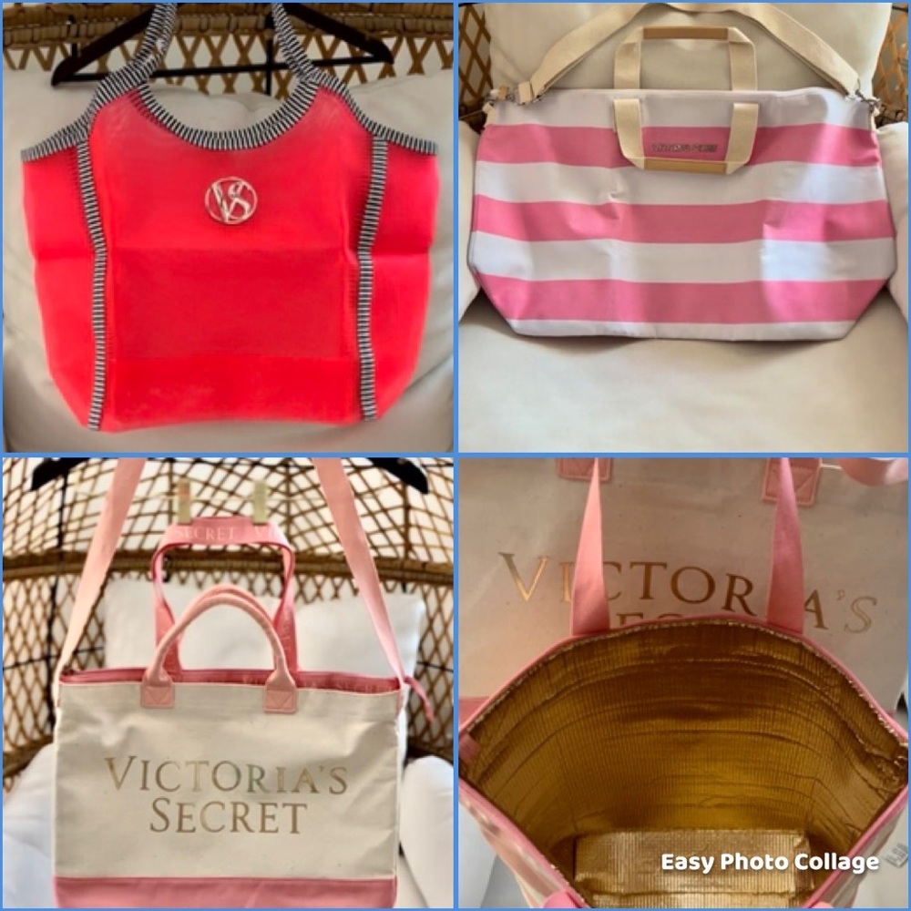 4 Brand New Victoria’s Secret Oversized Bags
